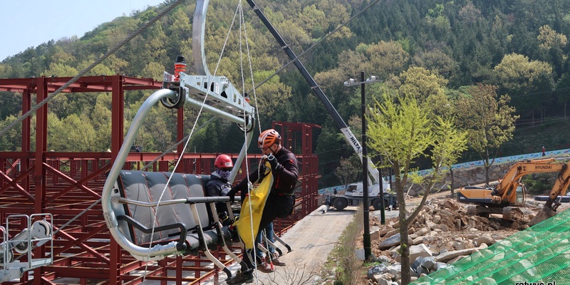 Szkolenie w zakresie ewakuacji w - Yeosu Korea