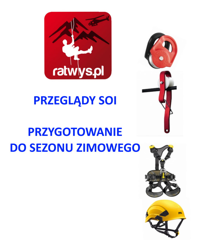 Przeglądy sprzętu służącego do ewakuacji kolei linowych