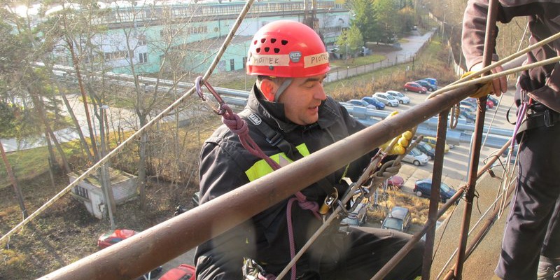 Szkolenie z zakresu pracy na wysokości z wykorzystaniem technik linowych